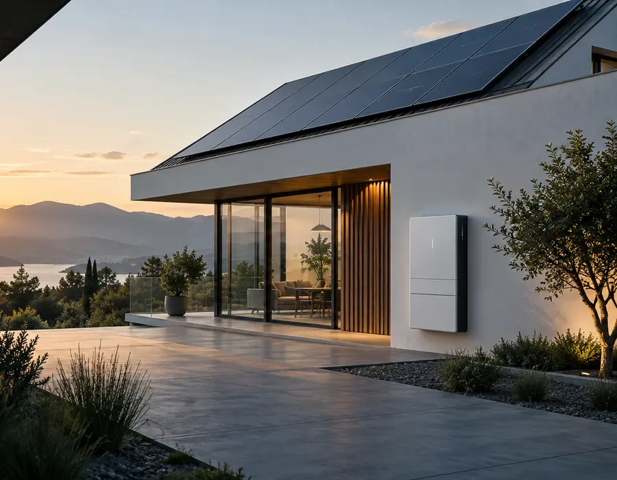 All-in-one solar storage
